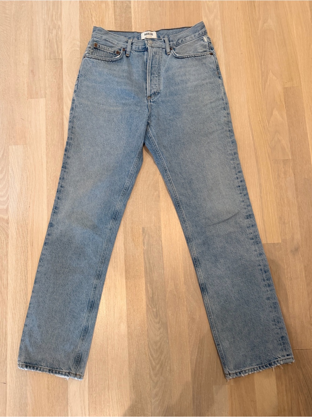 Agolde Lana Straight Leg Jeans